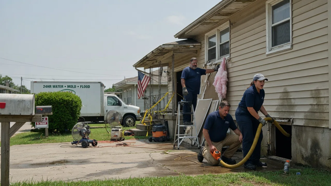 Water Damage Repair in New Castle, AL near me